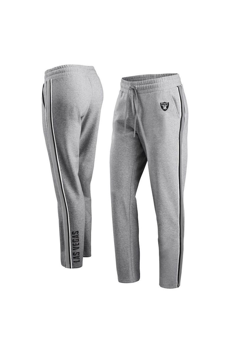 WEAR by Erin Andrews Women's WEAR by Erin Andrews Gray Las Vegas Raiders Sweatpants, Main, color, 