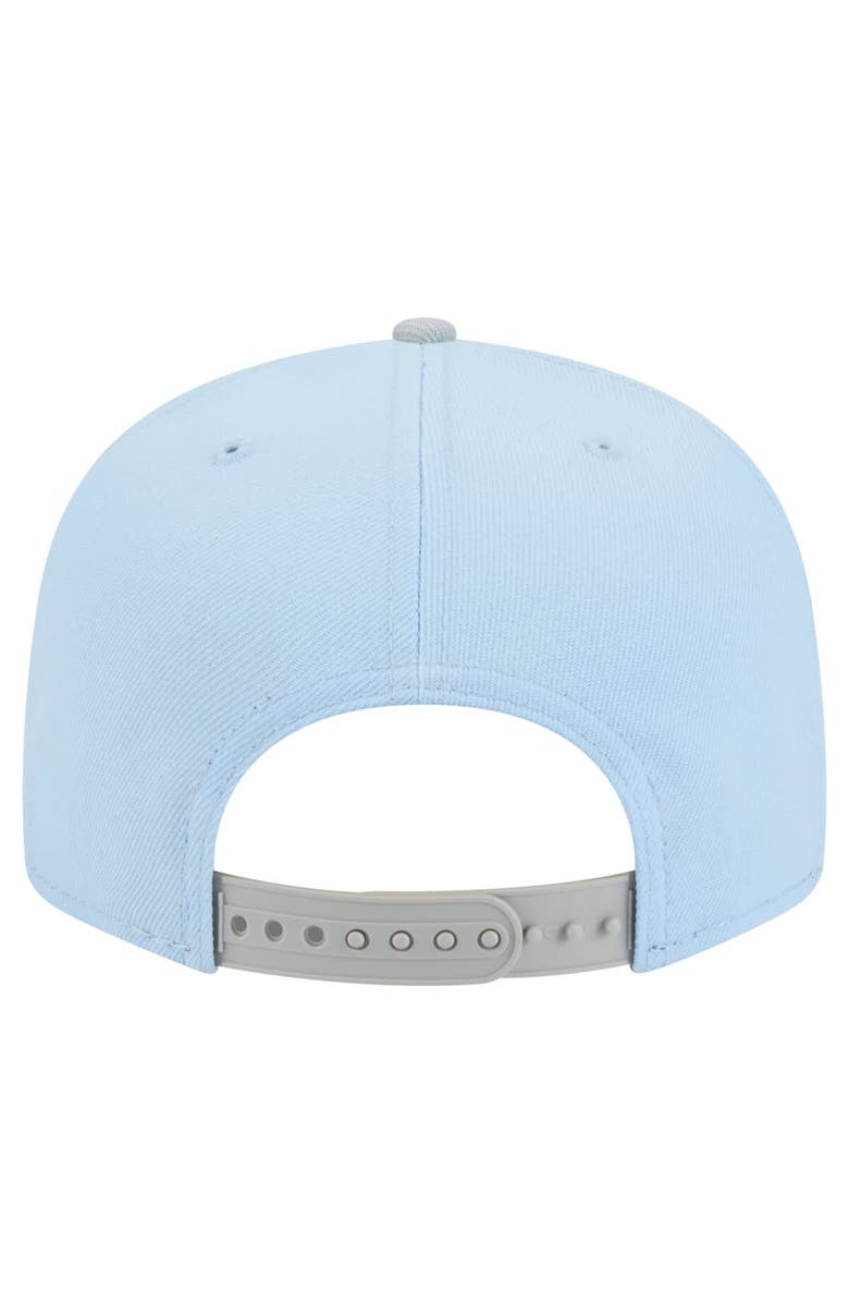 New Era Man's New Era Light Blue/Gray Chicago Cubs 2-Tone Color Pack 9FIFTY Snapback Hat, Alternate, color, 