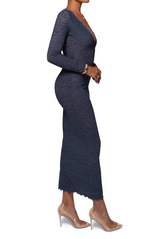 JLUXLABEL JLUXLABEL REUNITED LACE LONG SLEEVE MAXI DRESS