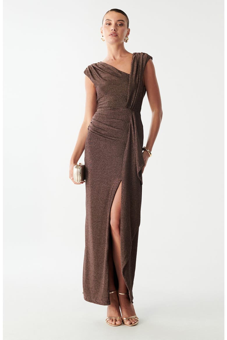 Sami Maxi Dress, Alternate, color, Rose Gold