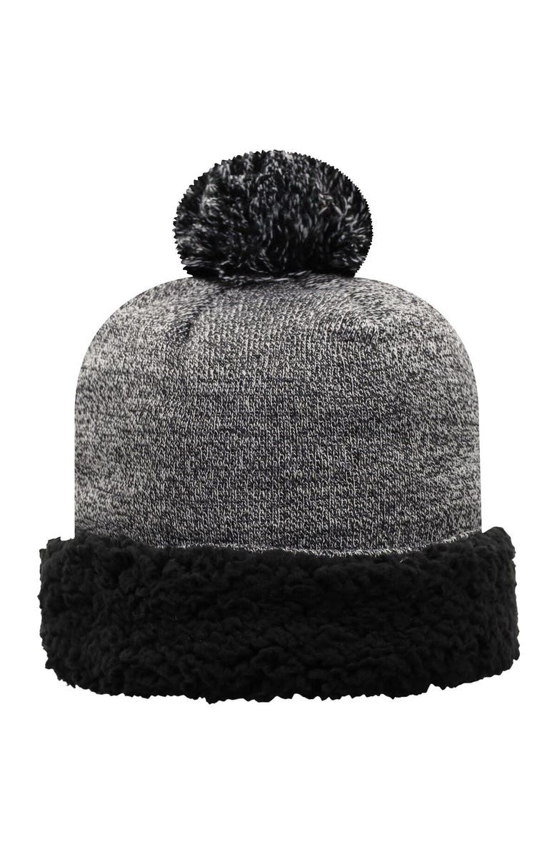 TOP OF THE WORLD Women's Top of the World Black Minnesota Golden Gophers Snug Cuffed Knit Hat with Pom, Alternate, color, Black