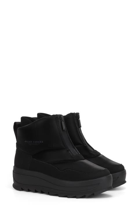 Gala Front Zip Waterproof Platform Ankle Bootie (Women)