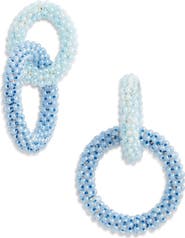 Nordstrom Color Pop Double Hoop Earrings