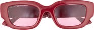 Gucci 51mm Cat Eye Sunglasses