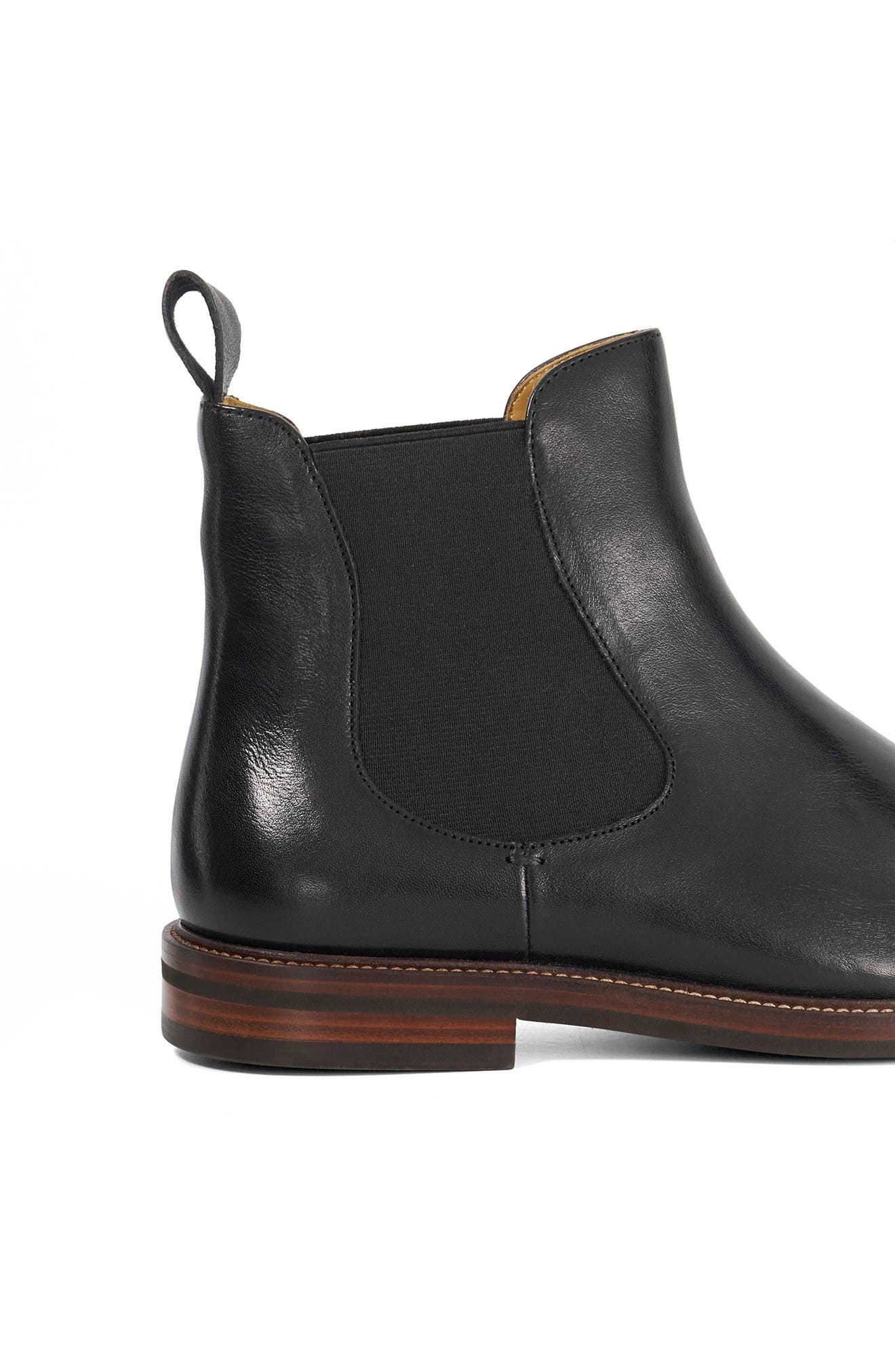 Dune London Maisen Plain Toe Chelsea Boot, Alternate, color, 