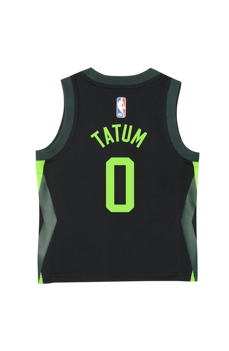Nike Toddler Nike Jayson Tatum Black Boston Celtics 2024/25 Swingman Player Jersey - City Edition, Alternate, color,