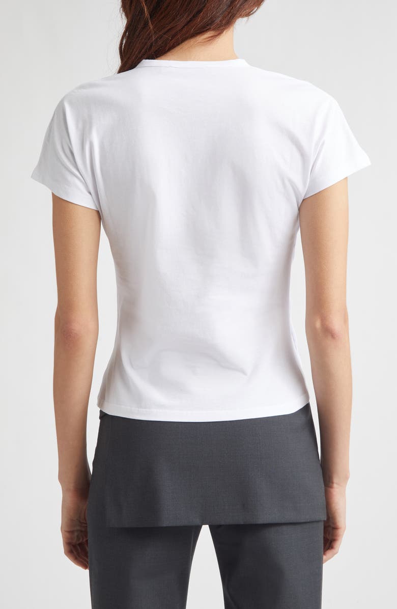 Paloma Wool Olimpia Side Snap Cotton Top, Alternate, color, White