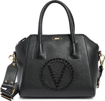 Minimi Rock Leather Top Handle Bag