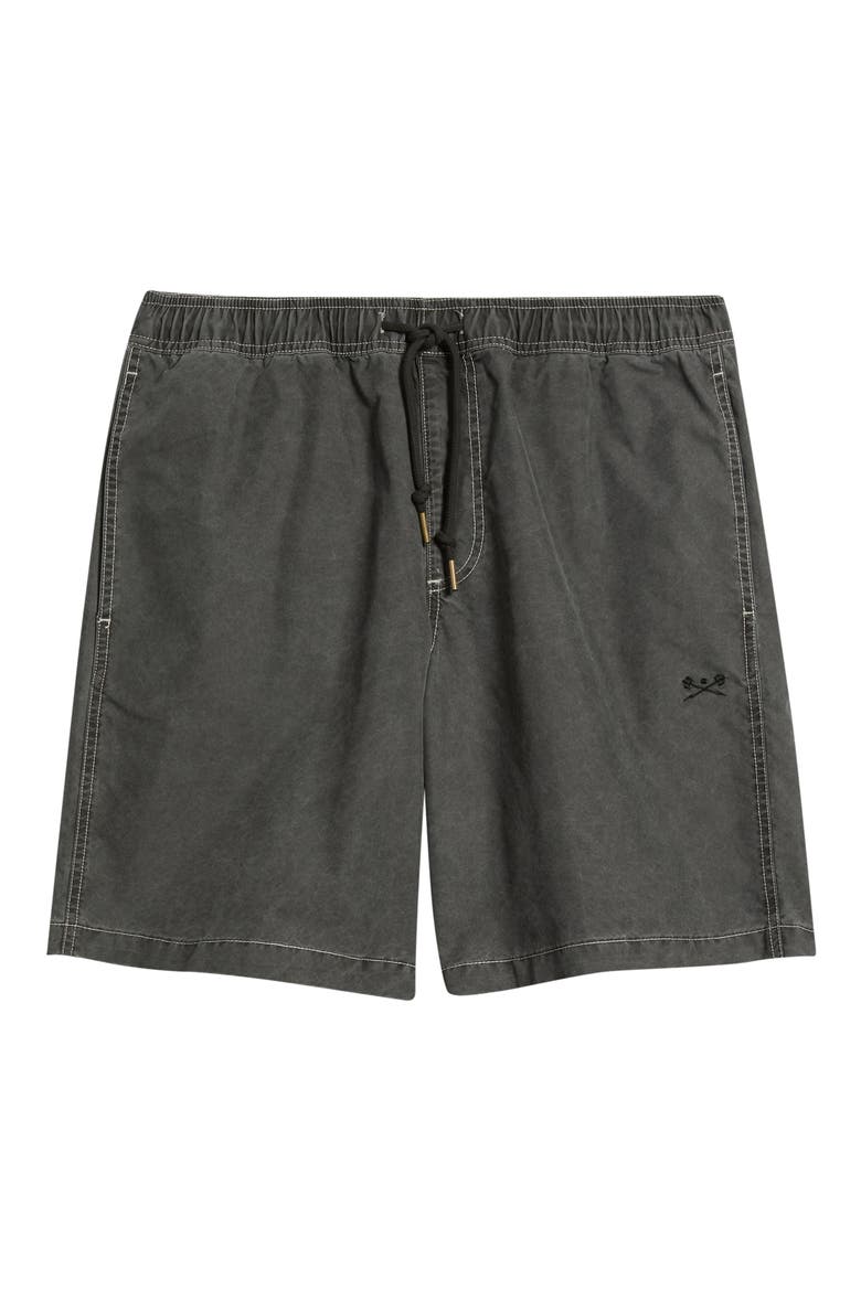 Jessup Drawstring Shorts, Alternate, color, BLACK