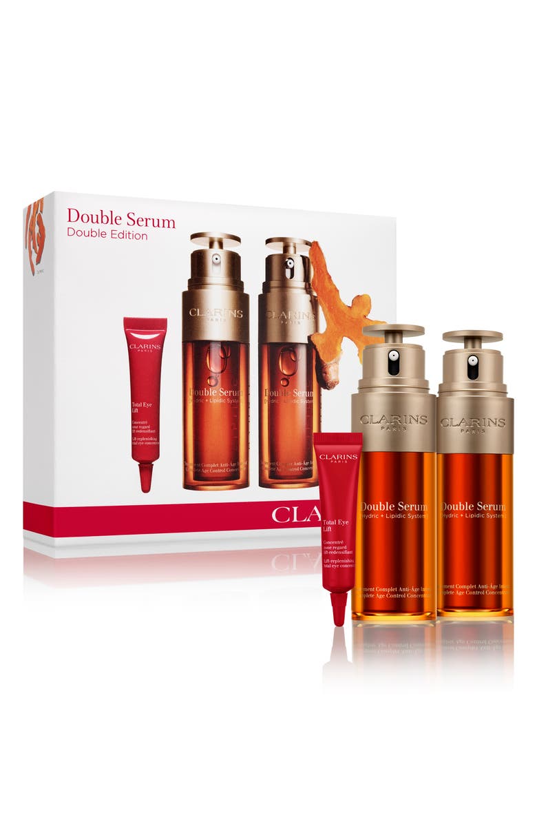 Clarins Double Serum Set $296 Value, Alternate, color, 