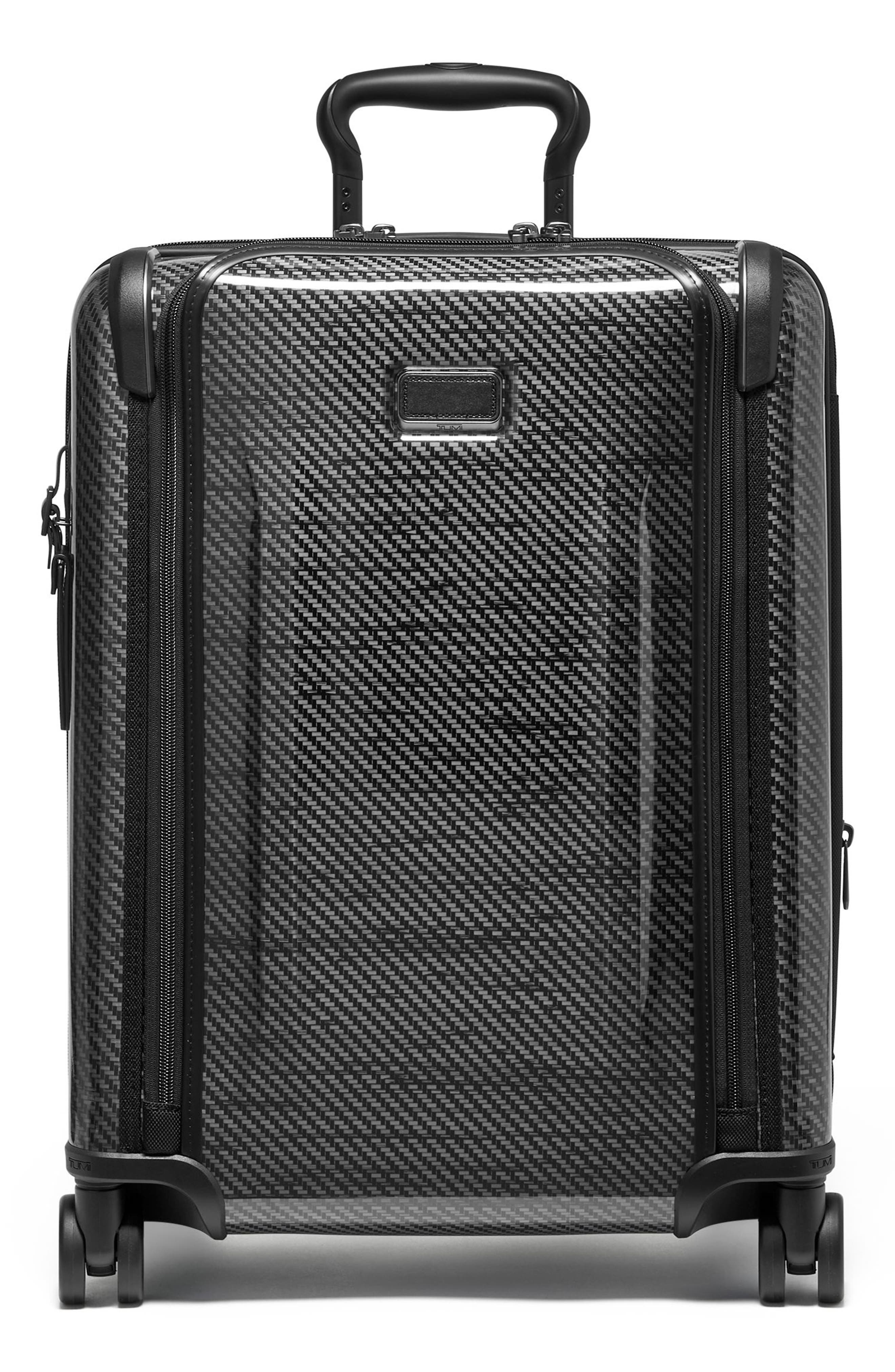 TUMI Tegra-Lite<sup>®</sup> Continental Expandable Spinner Carry-On Bag, Main, color, Black/ Graphite