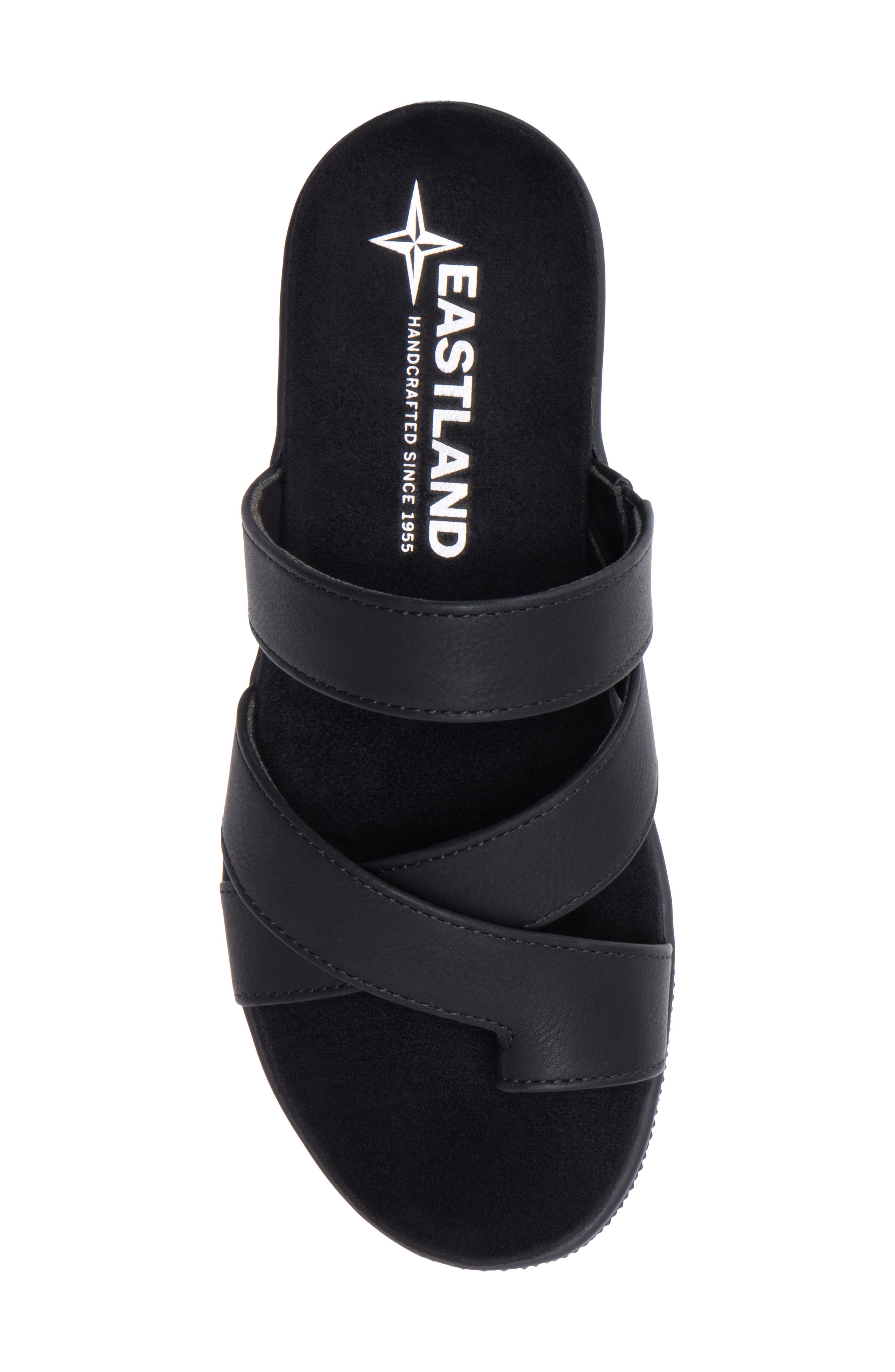 Seaside Slide Sandal, Alternate, color, BLACK