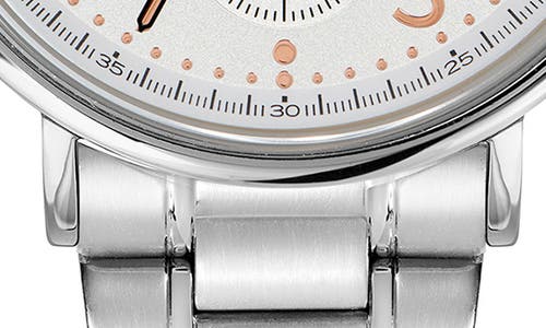 Ted Baker Mimosaa Chronograph Bracelet Watch, 41mm In Silver