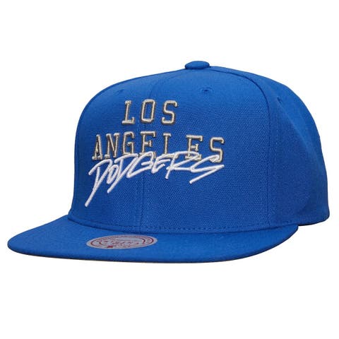 Men's Mitchell & Ness Royal Los Angeles Dodgers Team Tagged Snapback Hat