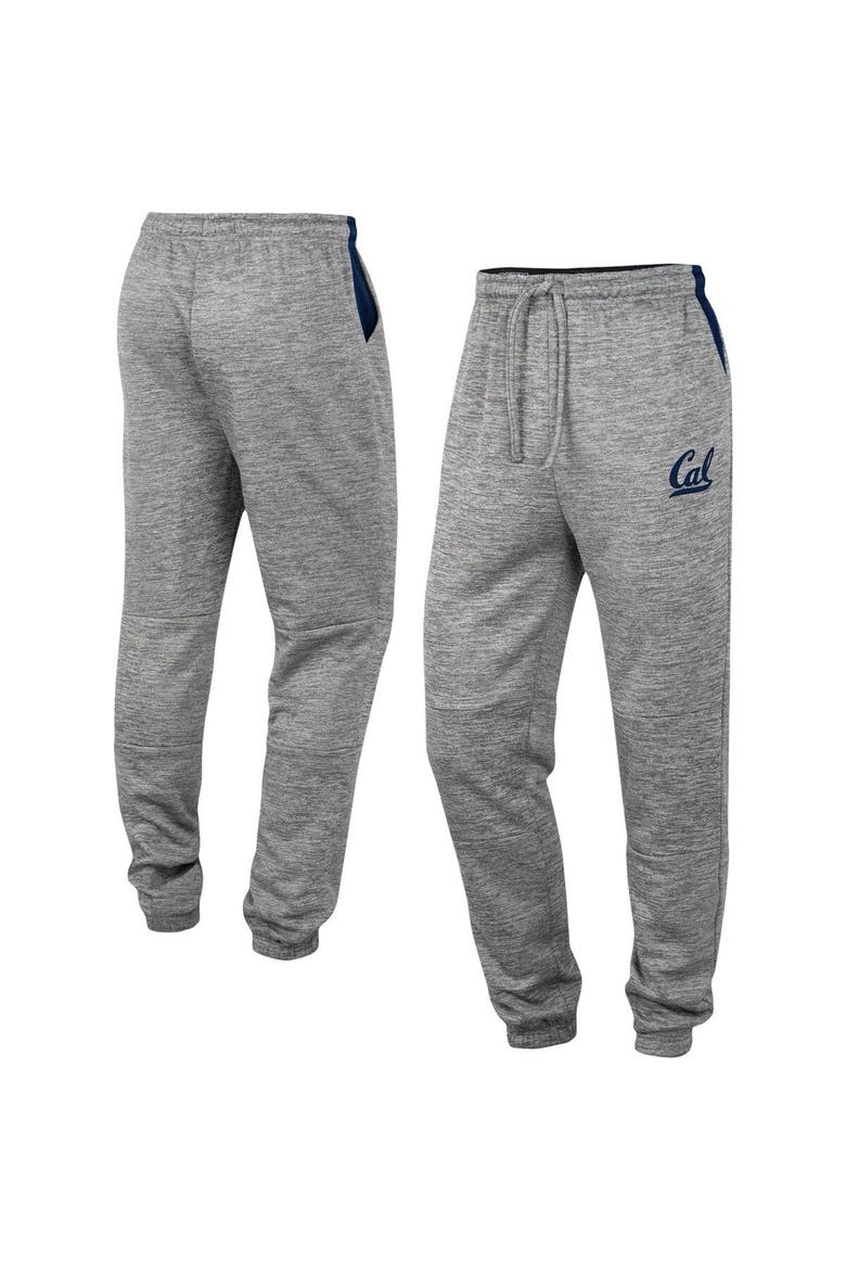 Men's Colosseum Gray Cal Bears Worlds to Conquer Sweatpants, Main, color, Gray