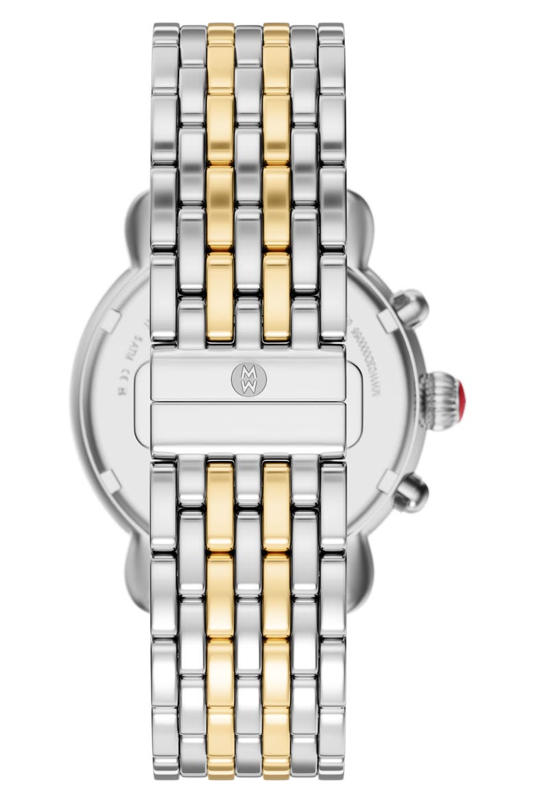 CSX Two-Tone Diamond Bracelet Watch, 39mm, Alternate, color, TWO TONE
