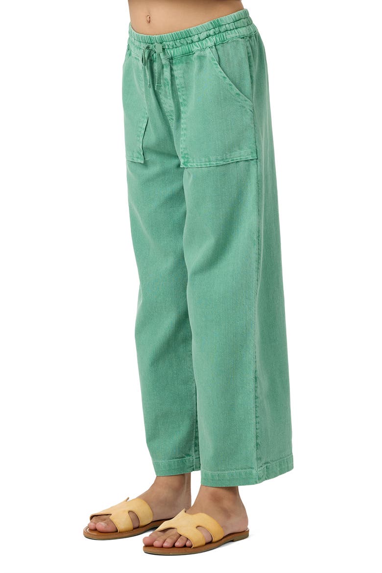 Kids' Kylas Wide Leg Pants, Alternate, color, GREEN