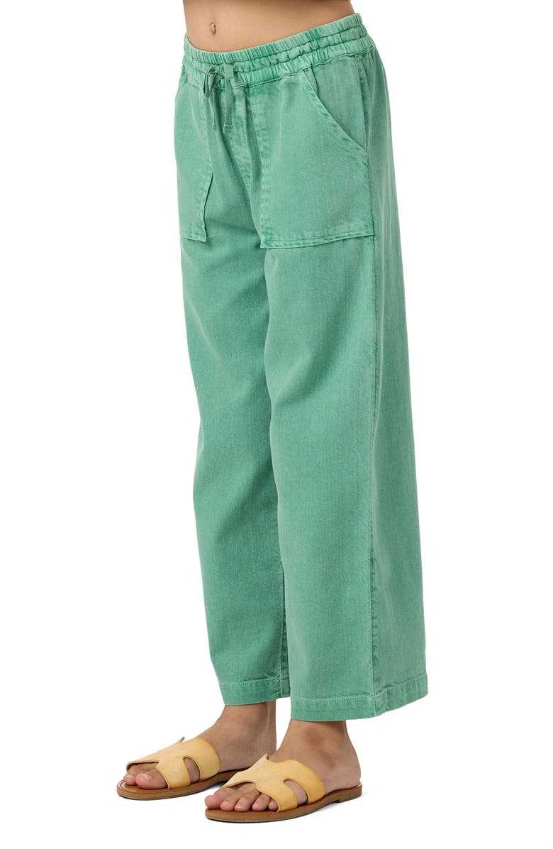 O'Neill Kids' Kylas Wide Leg Pants, Alternate, color, Green