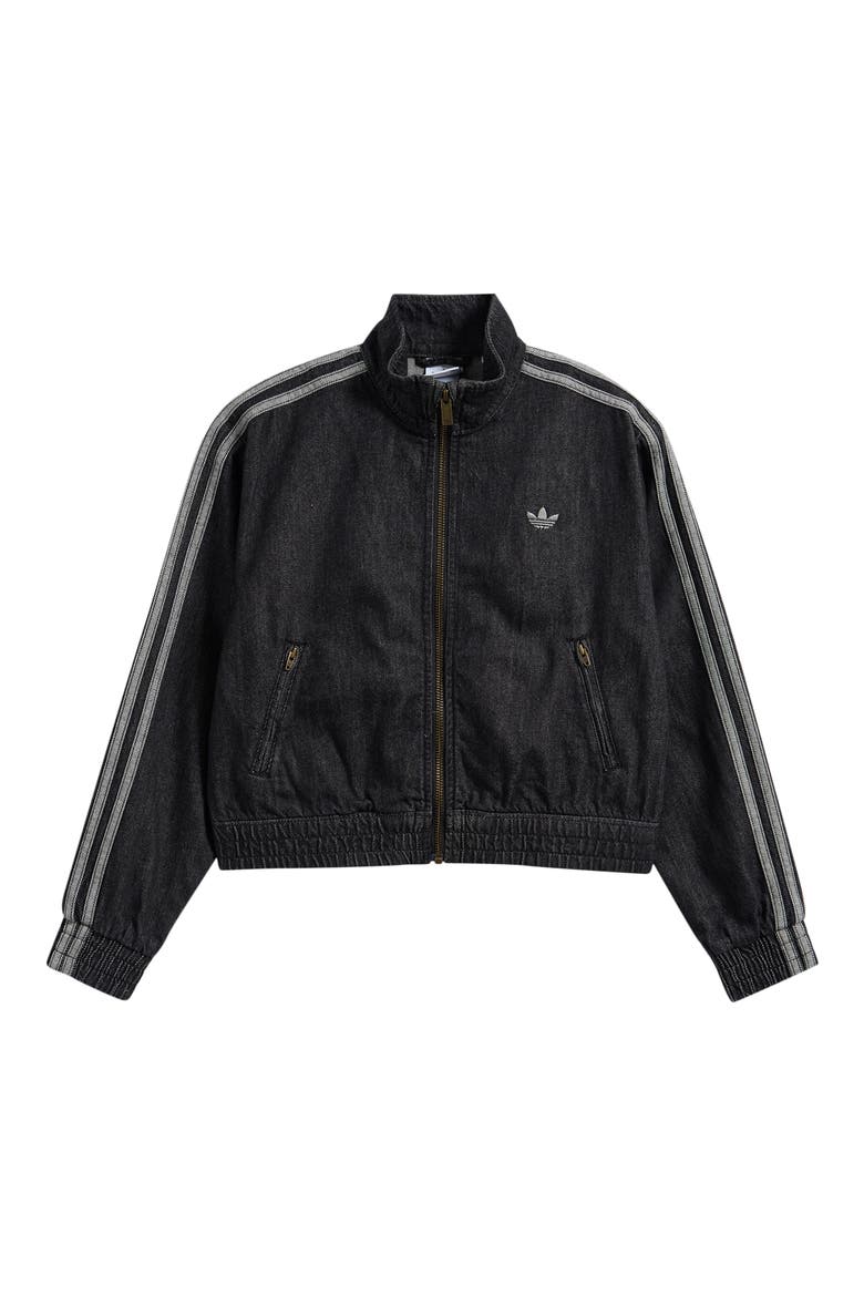 Kids' Denim Firebird Jacket, Main, color, BLACK WASH