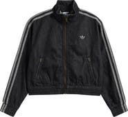 adidas Kids' Denim Firebird Jacket
