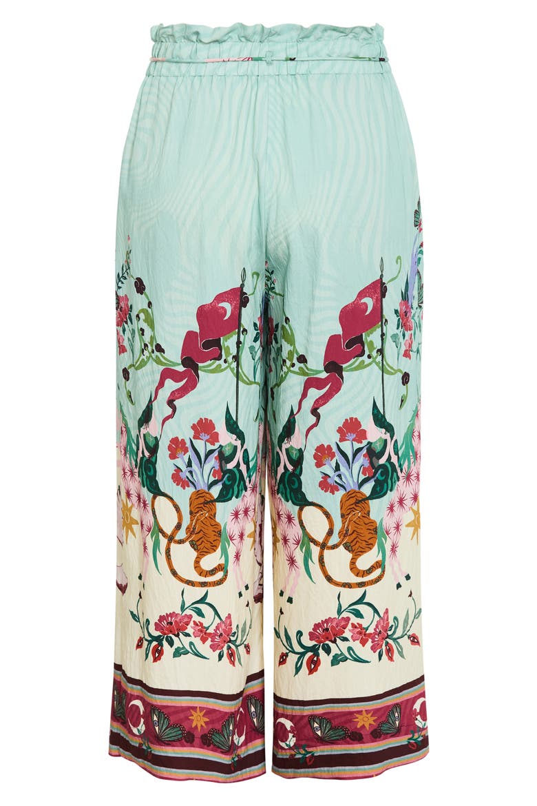 Athena Mixed Print Wide Leg Pants, Alternate, color, HERO DREAMSCAPE