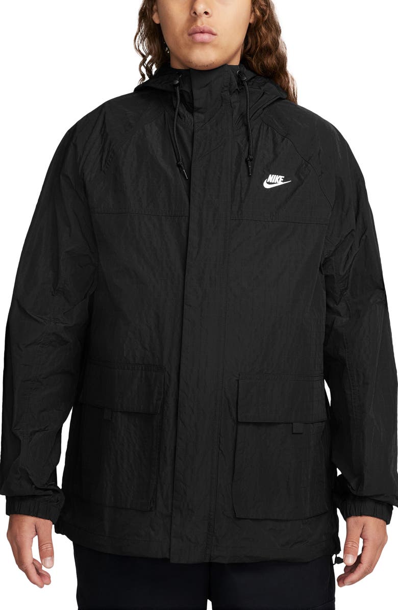 Nike Club Bowline Water Repellent Jacket, Main, color, 