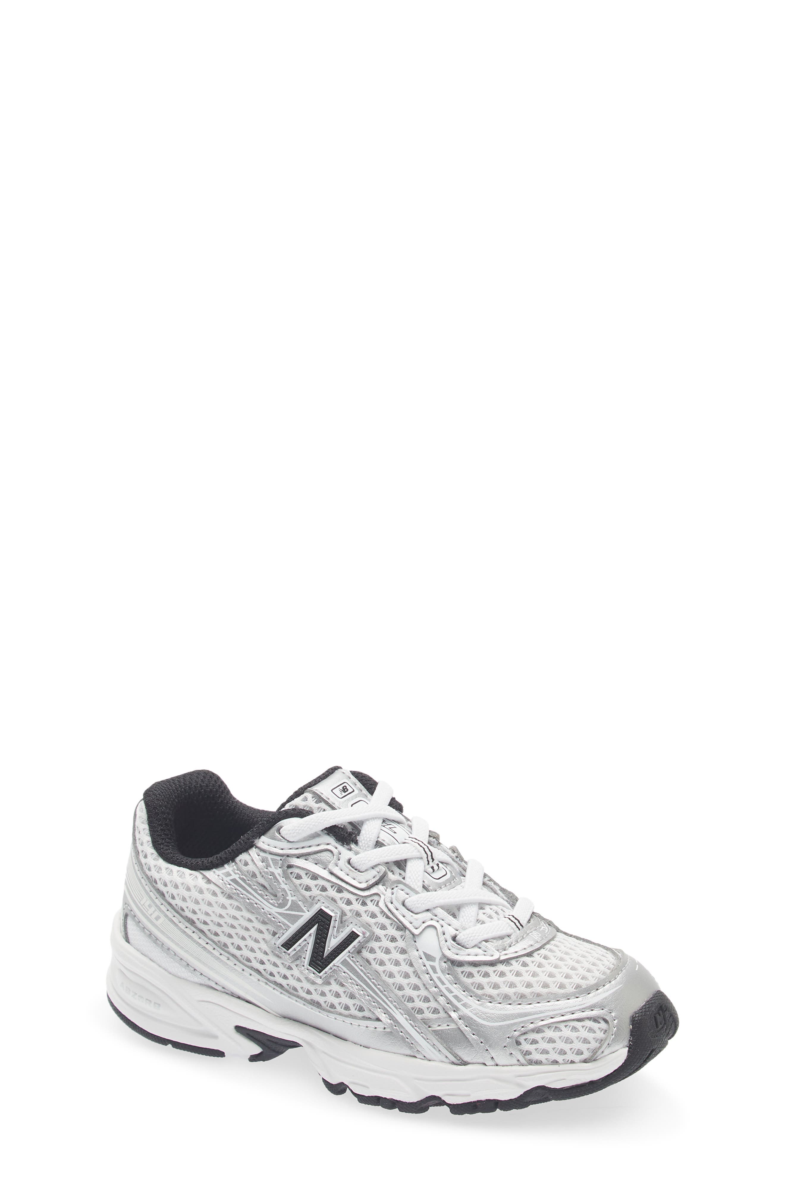 Gender Inclusive 740 Sneaker, Main, color, SILVER METALLIC/ BLACK