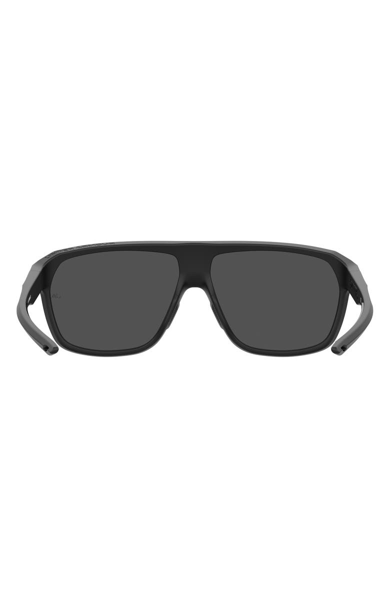 Under Armour Dominate 62mm Oversize Rectangular Sunglasses, Alternate, color, 