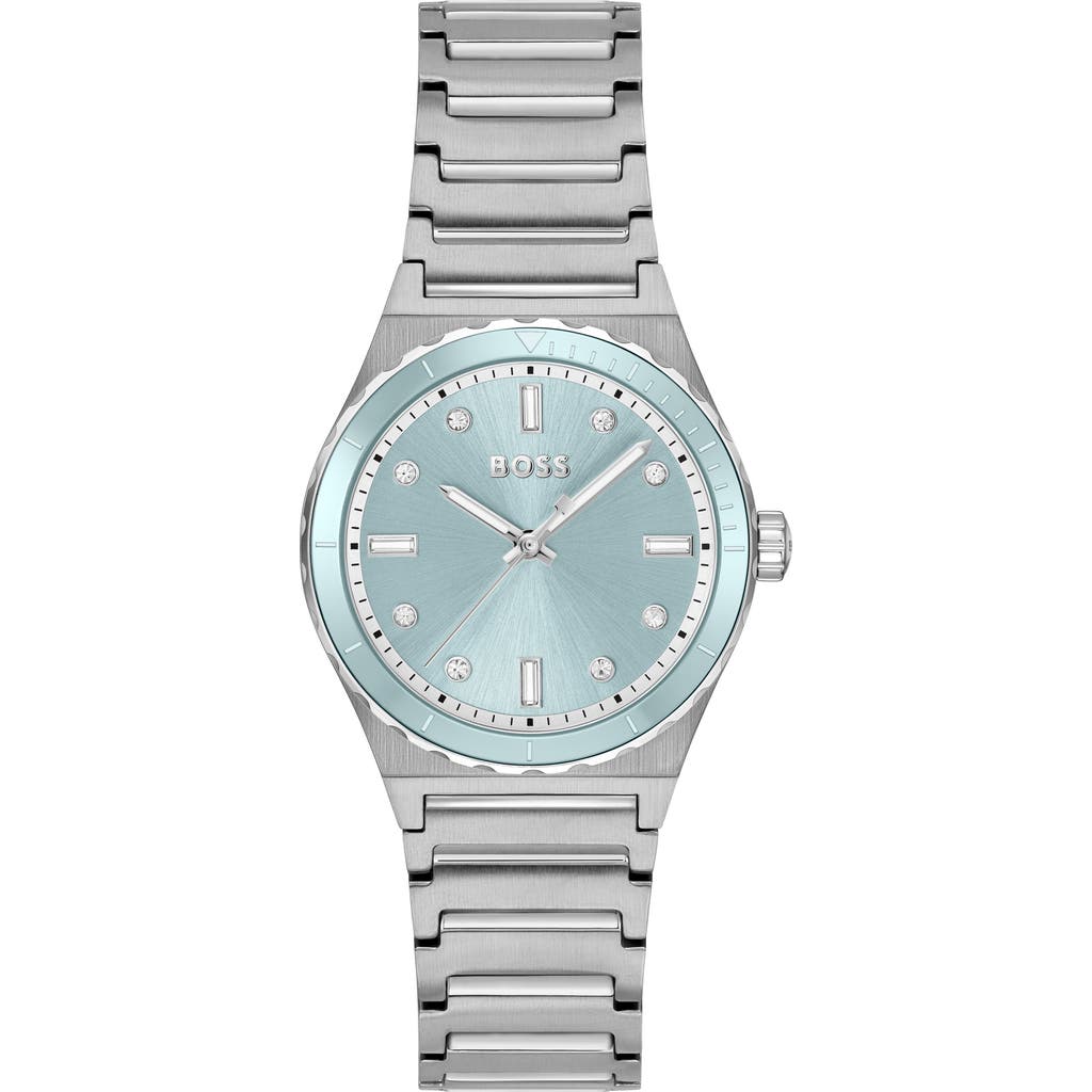 Hugo Boss Boss Candor Bracelet Watch, 32mm In Light Blue