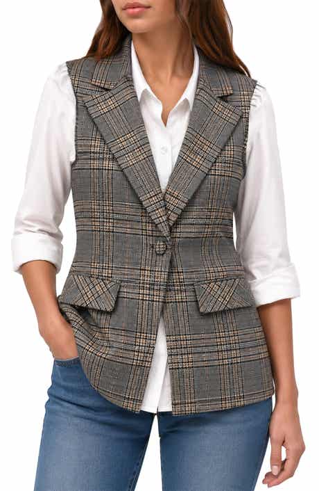 Boss Two-Fer Blouse & Vest
