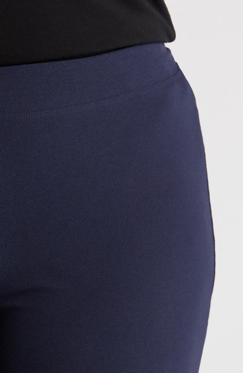 Eileen Fisher Slim Ankle Pants In Ink