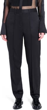 TWP Harrison Stretch Wool Tapered Straight Leg Pants