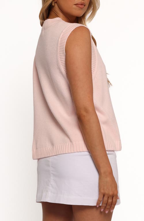 Petal And Pup Petal & Pup Sweater Vest In Pink