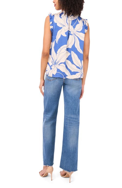 Parker The Jenna Print Top In Blue