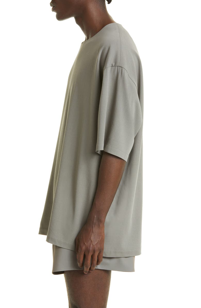 Fear of God Eternal Double Layer Wool Blend Crepe T-Shirt, Alternate, color, 
