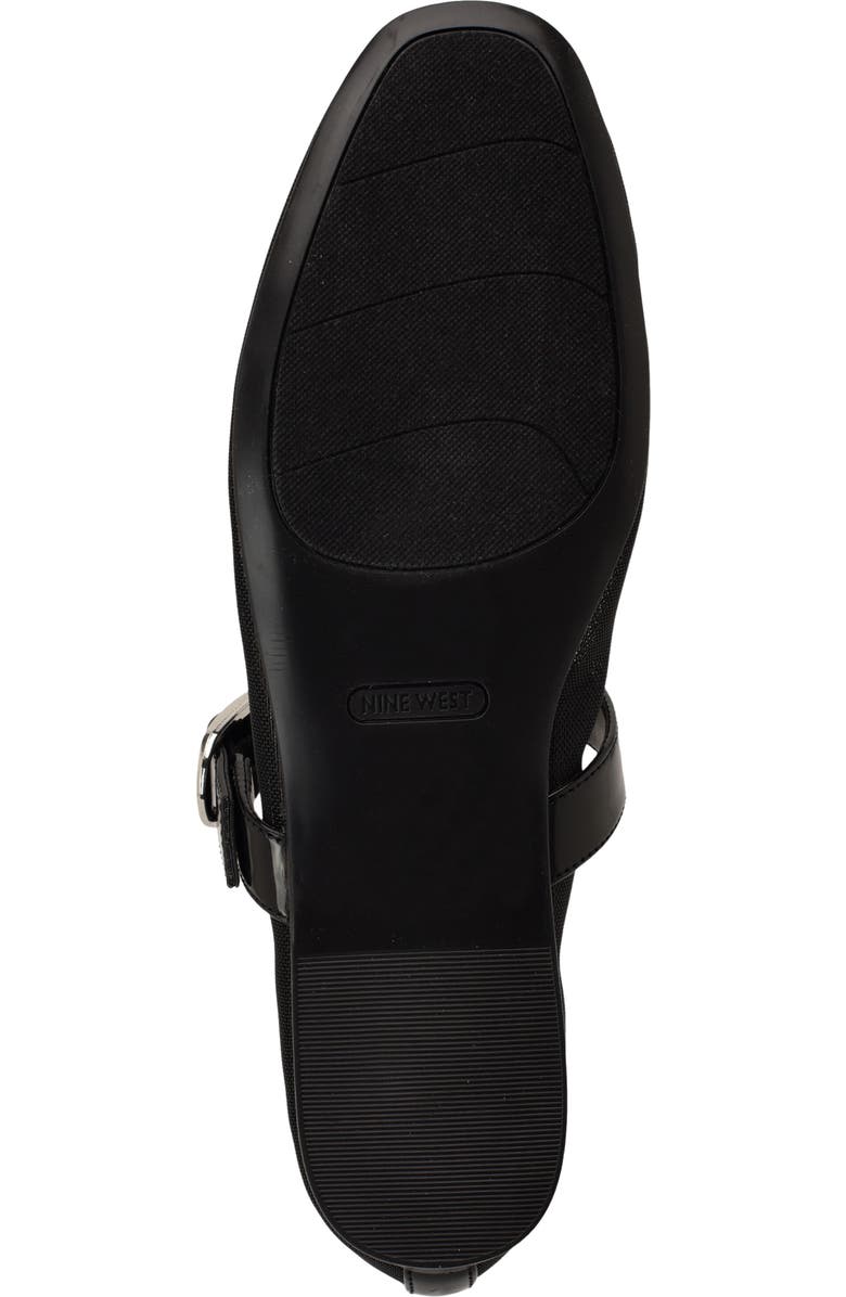 Nine West Vanceen Mary Jane Flat, Alternate, color, Black