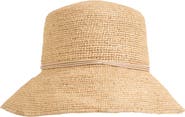 Vince Straw Drawcord Bucket Hat