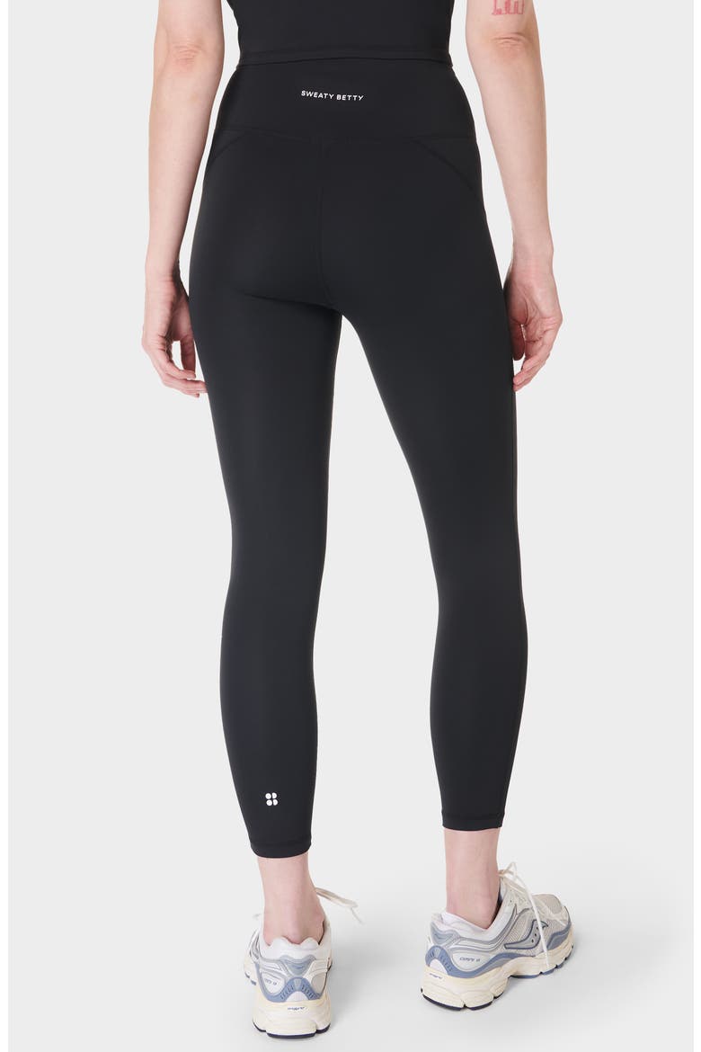 All Day Active Leggings, Alternate, color, BLACK
