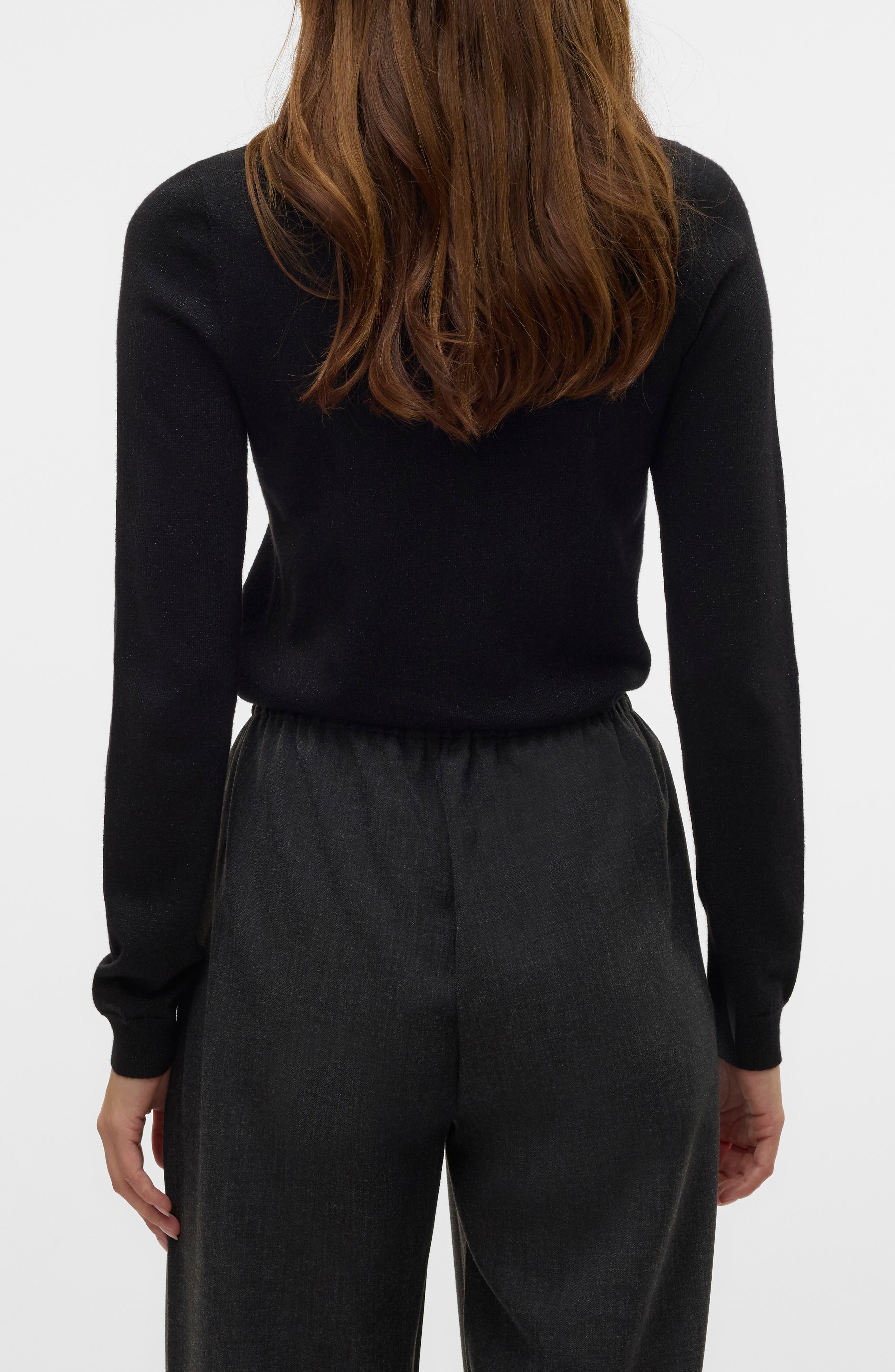 Happy Glitter Turtleneck Sweater - image 2