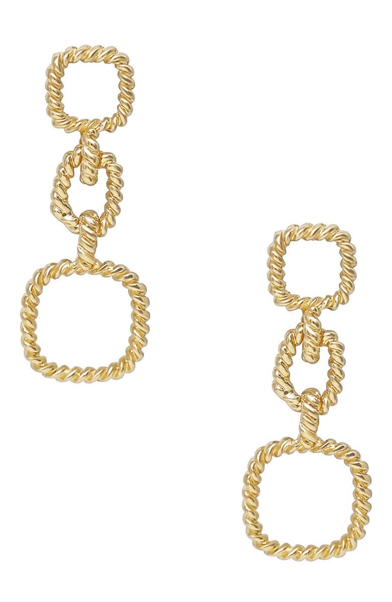 Ettika Square Drop Earrings, Main, color,