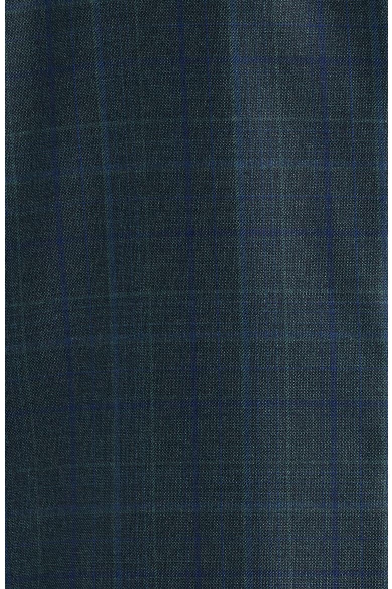 Hartford Classic Fit Green Plaid Wool Sport Coat, Alternate, color, GREEN