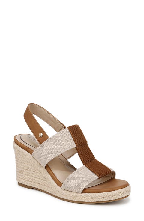 Tallulah Espadrille Slingback Platform Wedge Sandal (Women)