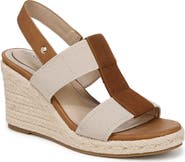 LifeStride Tallulah Espadrille Slingback Platform Wedge Sandal