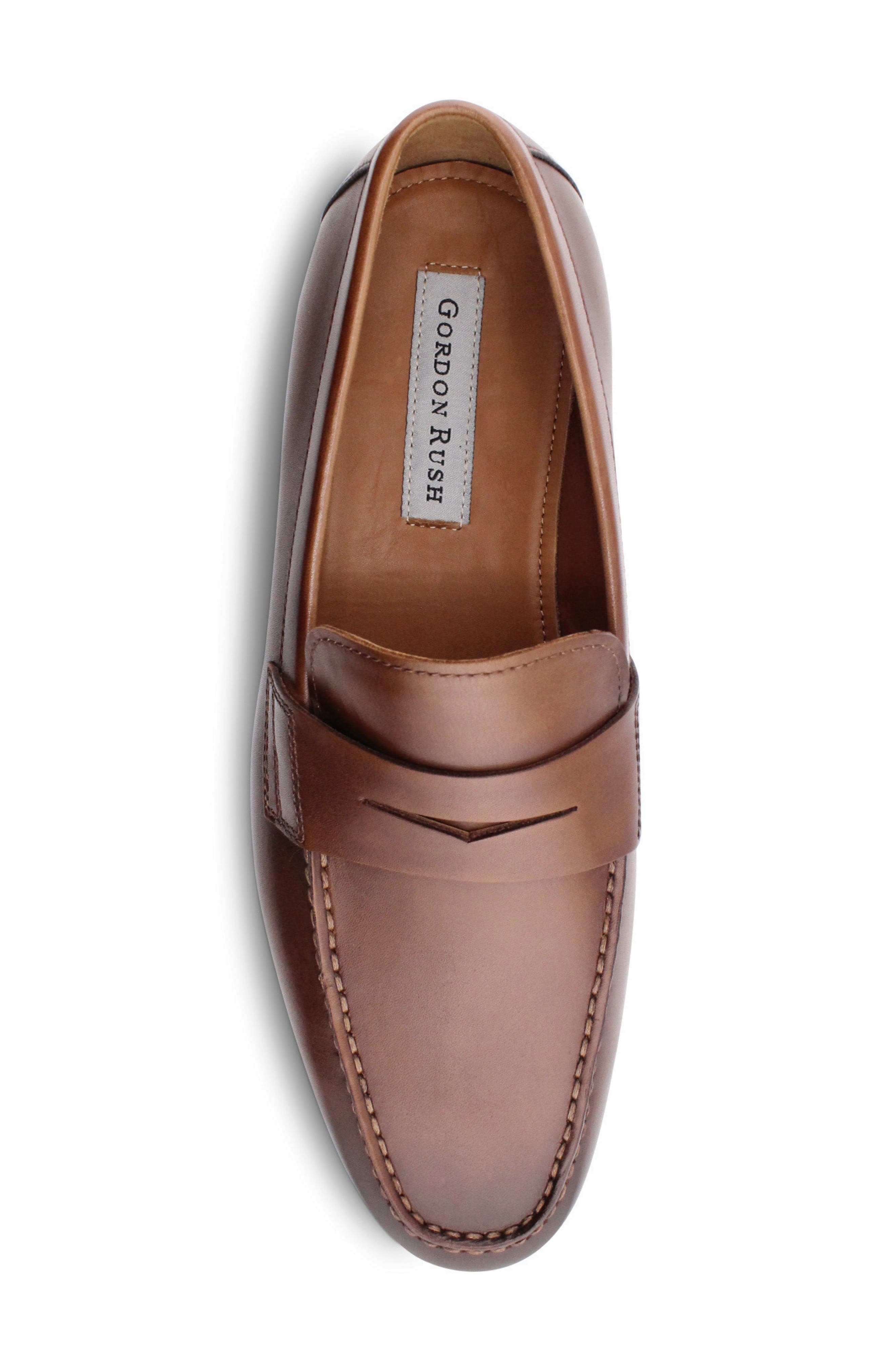 Morgan Moc Toe Penny Loafer, Alternate, color, TAN
