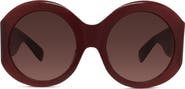 Givenchy Cocoon 56mm Round Sunglasses