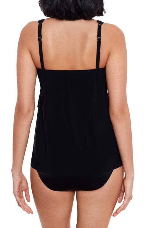 Miraclesuit ® Illusionist Mirage Tankini Top In Black
