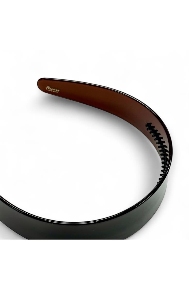 Ficcare Wynn Wide Headband, Alternate, color, Chocolate
