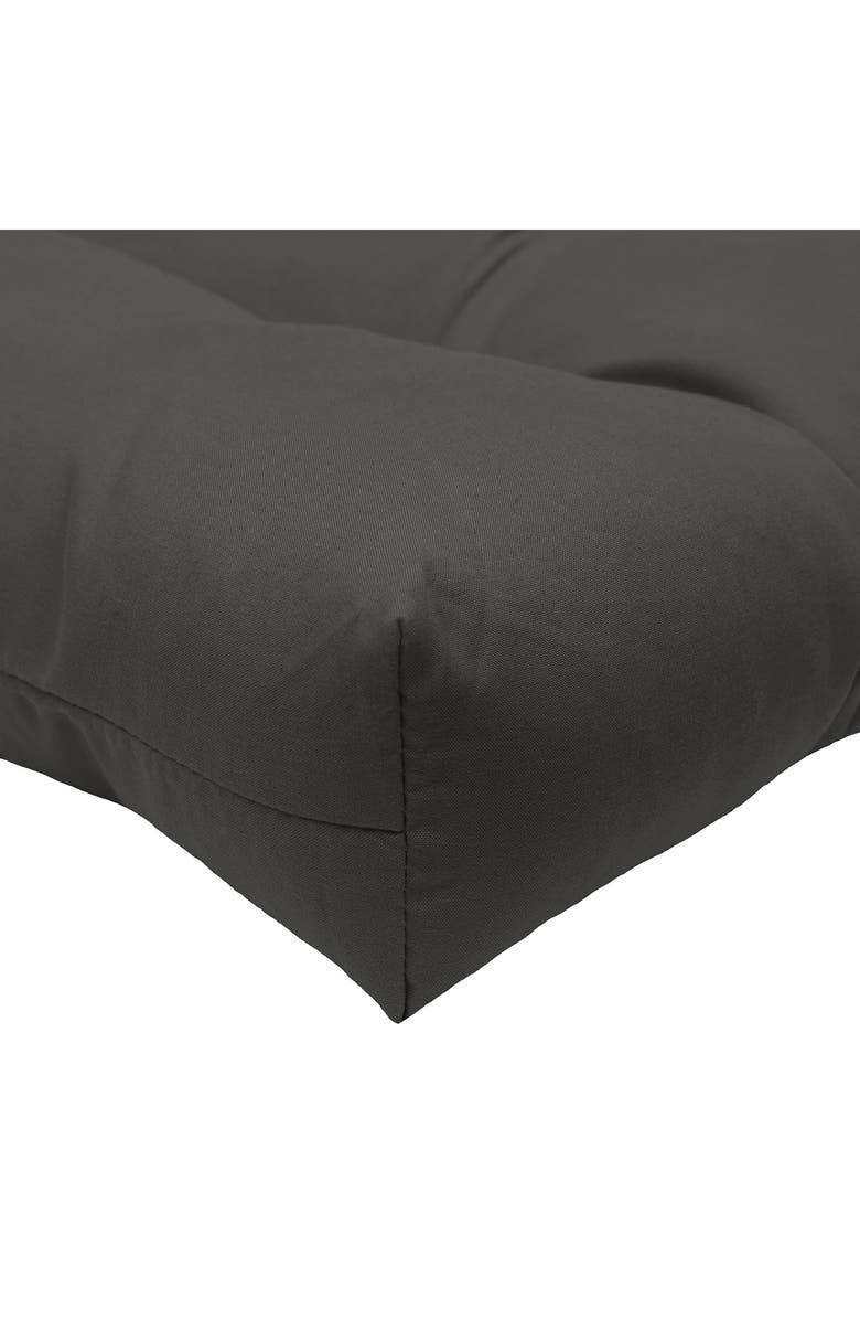 Outdoor Decor by Commonwealth 2-Pack Chair Pads, Alternate, color, Black