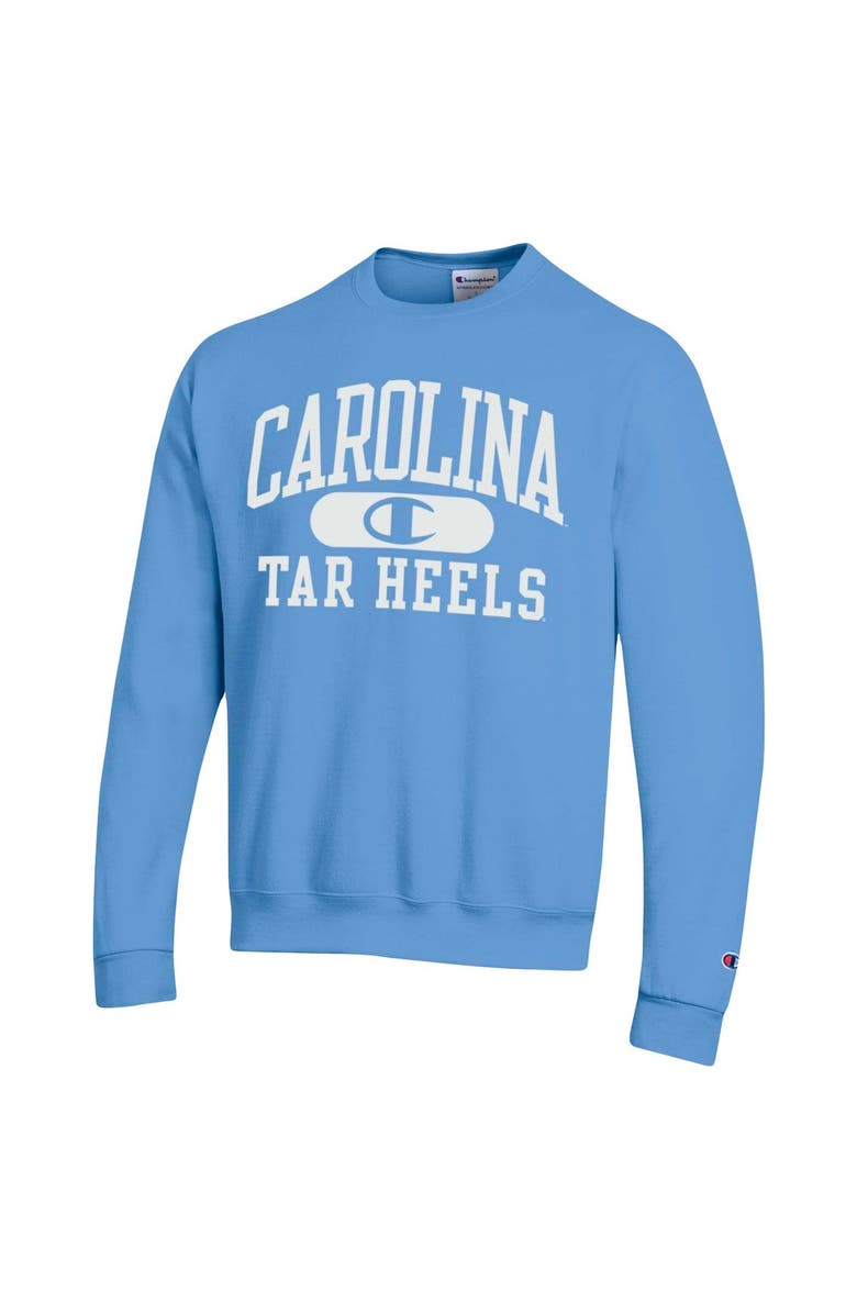 Champion Men's Champion Carolina Blue North Carolina Tar Heels Arch Pill Sweatshirt, Alternate, color,