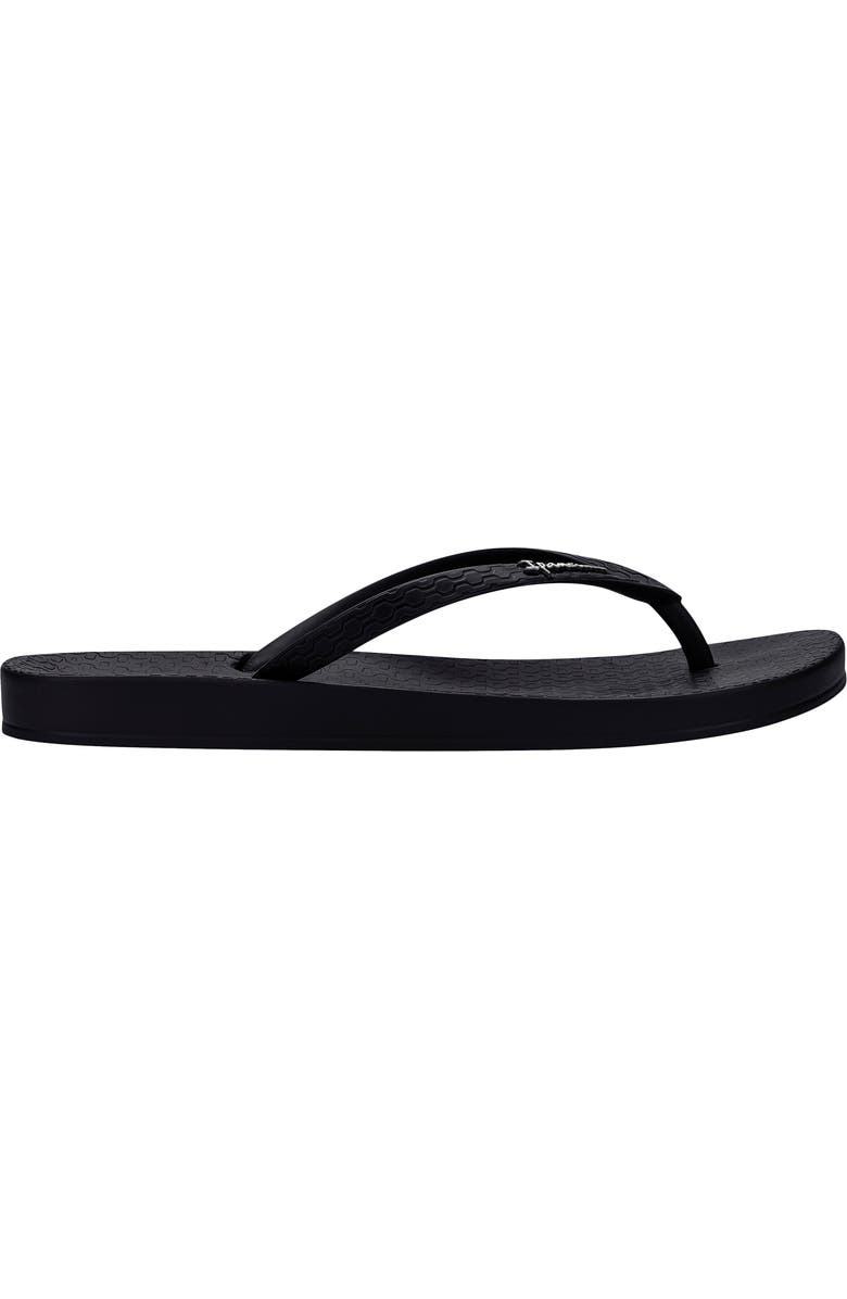 Ipanema Ana Colors Flip Flop, Alternate, color, Black/Black
